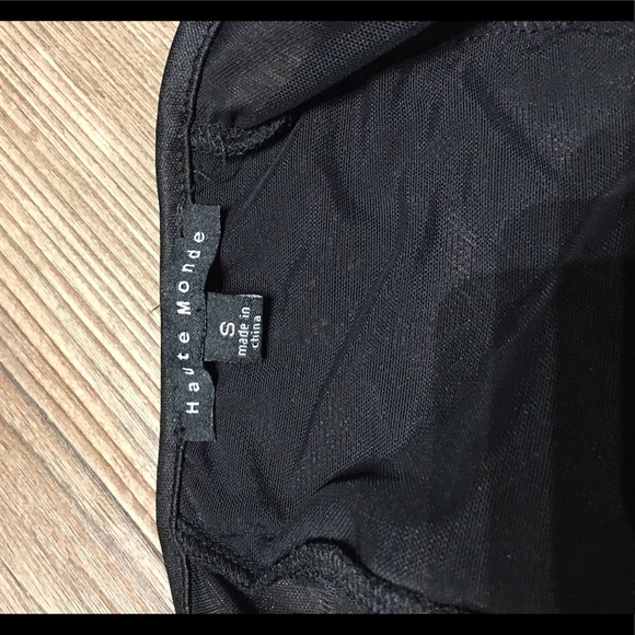 Bombshell Lace Black bodysuit Small Padded SEXY Brami Built in Bra Fashion Nova - Picture 8 of 10